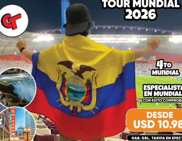 Mundial Estados Unidos 2026 - Primera Fase 13 ciudades - 18 Noches, 19 Días, 3 Partidos