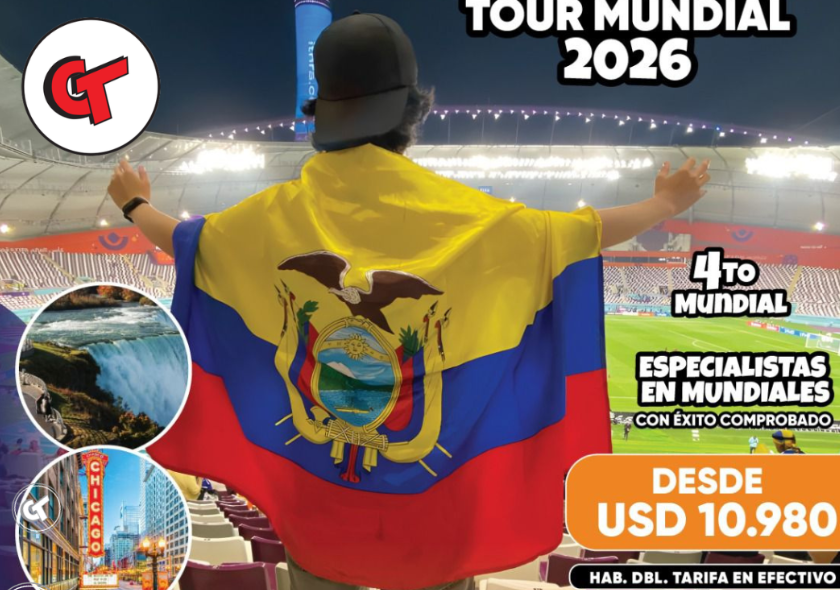 Mundial Estados Unidos 2026 - Primera Fase 13 ciudades - 18 Noches, 19 Días, 3 Partidos